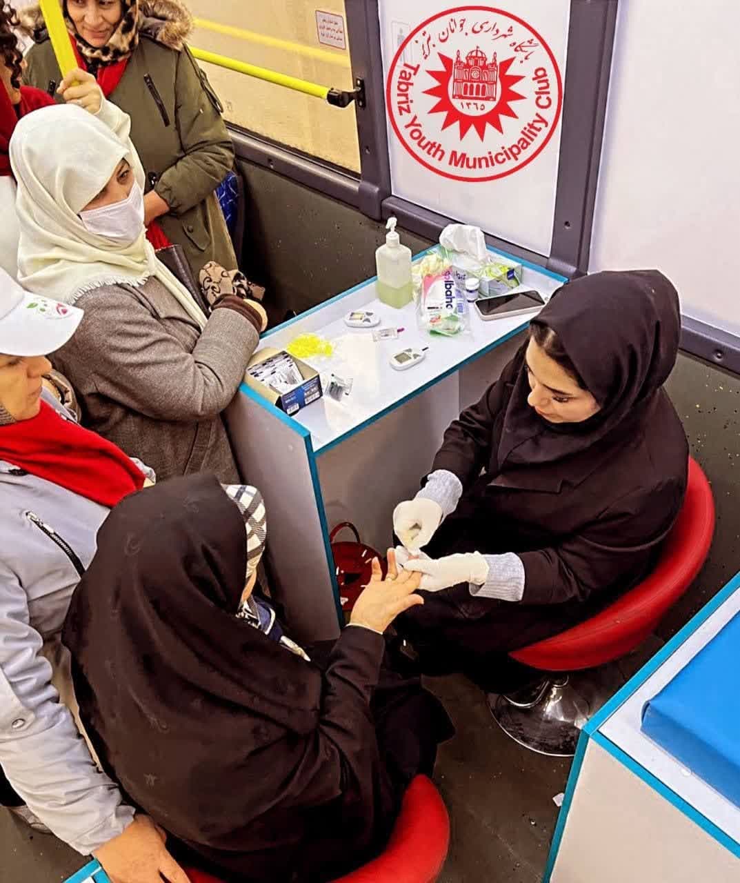 ادامه ایستگاه های سلامت و ورزش توسط باشگاه شهرداری تبریز