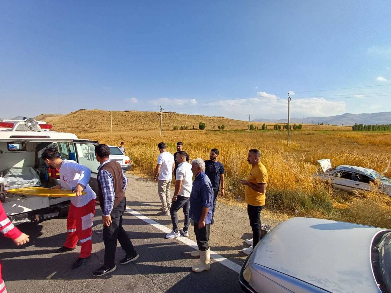 واژگونی پژو ۴۰۵ در محور ارومیه به سرو ۲ مصدوم برجا گذاشت