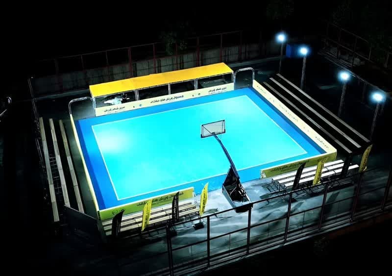 رونمایی از استادیوم پرتابل در تبریز