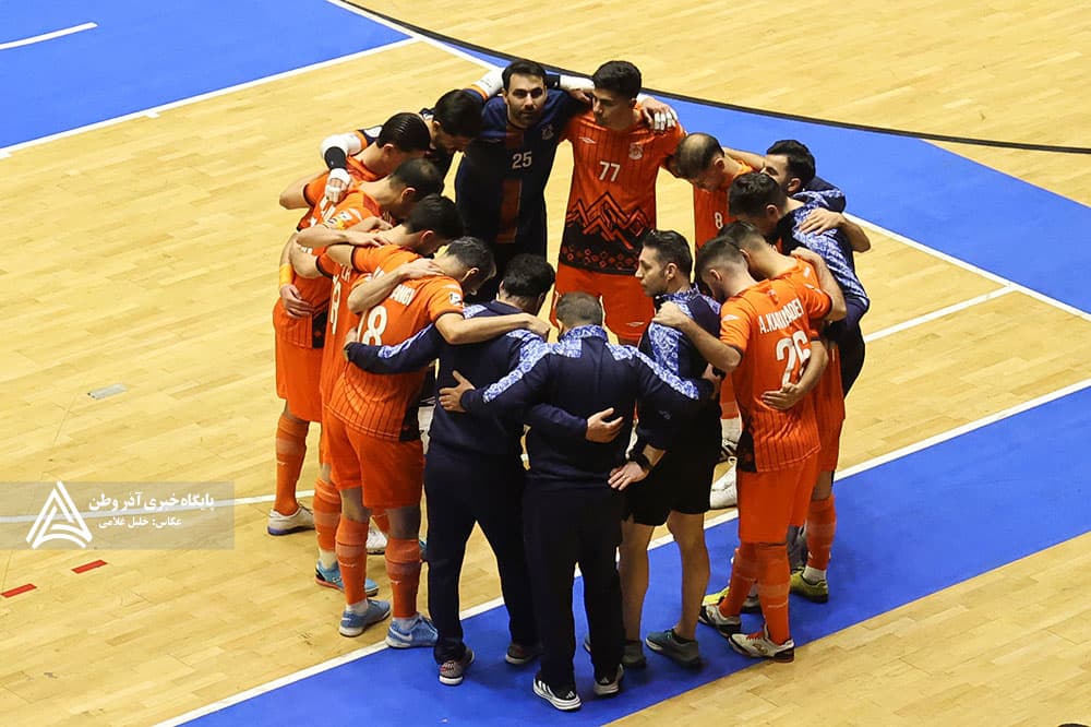 برد فوتسال مس سونگون برابر پالایش نفت اصفهان 