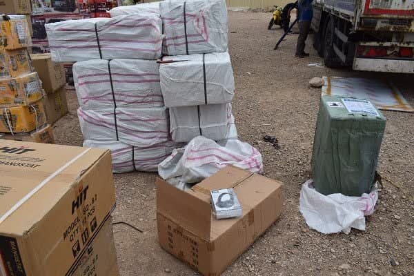 کشف ۱۶ میلیارد ریال کالای قاچاق در مرزهای آذربایجان غربی