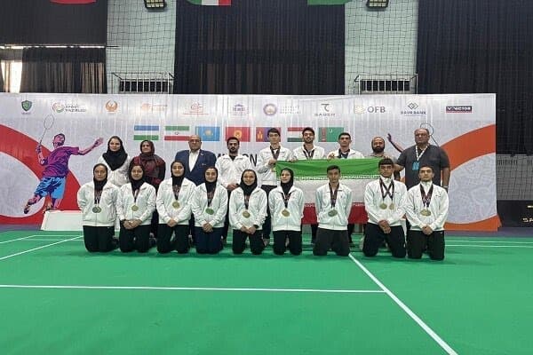 درخشش بدمینتون‌کار زنجانی در رقابت‌های آسیای میانه تاشکند