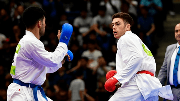 مدال نقره لیگ جهانی کاراته وان کاراته‌کای قزوینی رسید