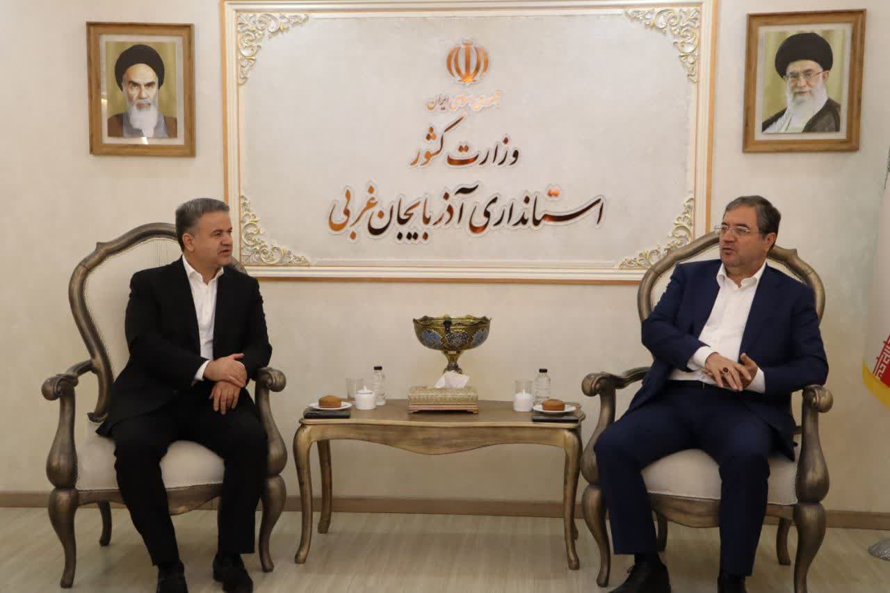 دیدار معاون وزیر صمت با استاندار آذربایجان غربی 