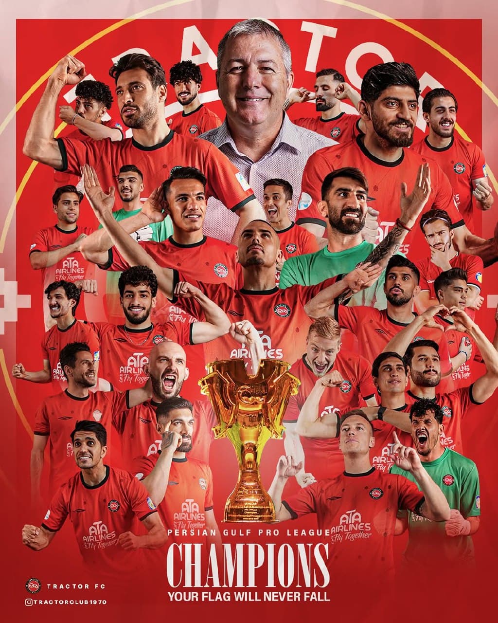 قهرمانی تاریخی تراکتور در فصل ۱۴۰۳–۱۴۰۴